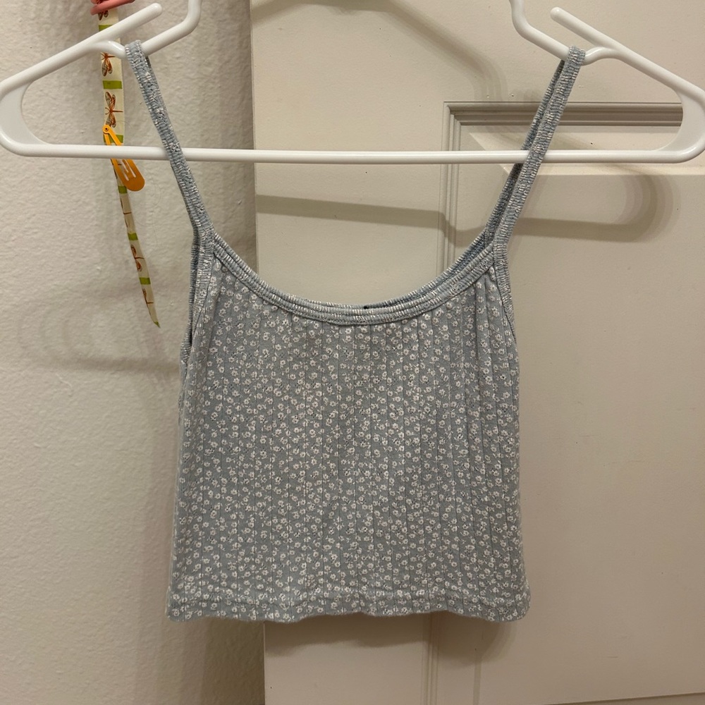floral brandy tank top